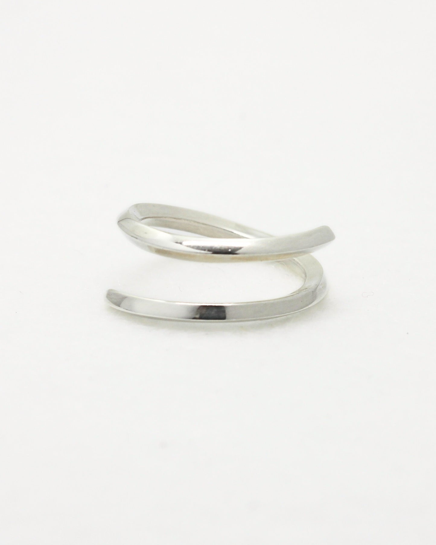 simple sterling silver flicker ring by aurelium nz