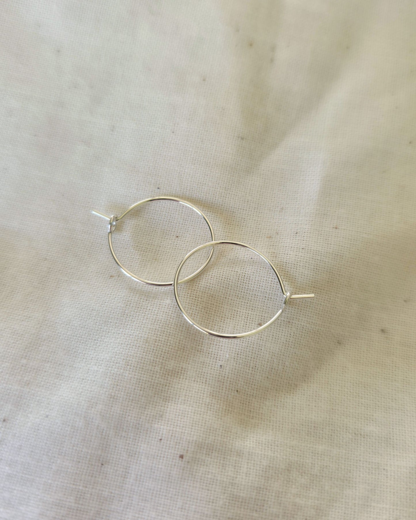 Sterling Silver Hoop Earrings