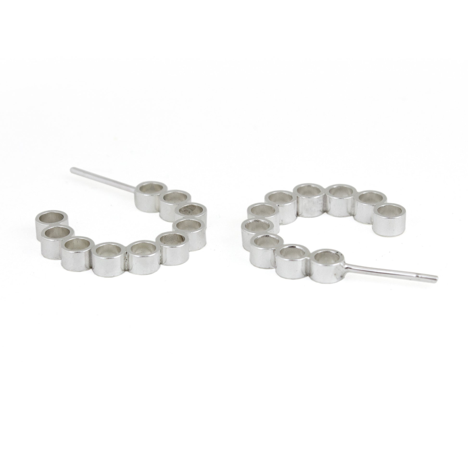 minimalist sterling silver elements hoop earrings nz